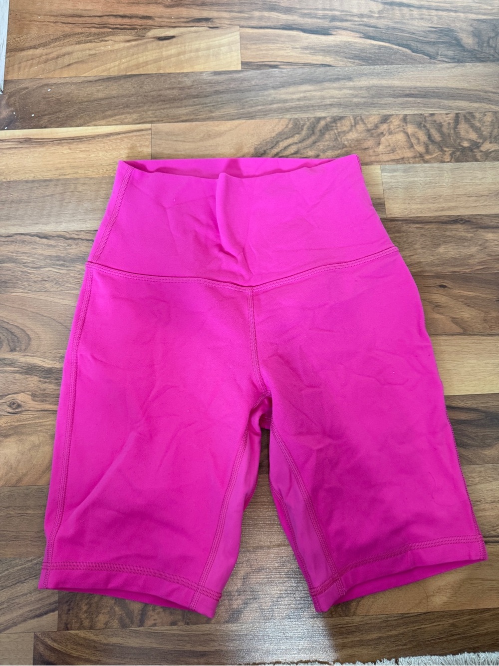 lululemon  Hot Pink Align Shorts 6”